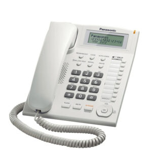 Telefono Fijo con Cable KX-TS880LXW Panasonic