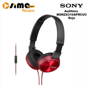 Audifono Sony MDRZX310APRCUC Rojo